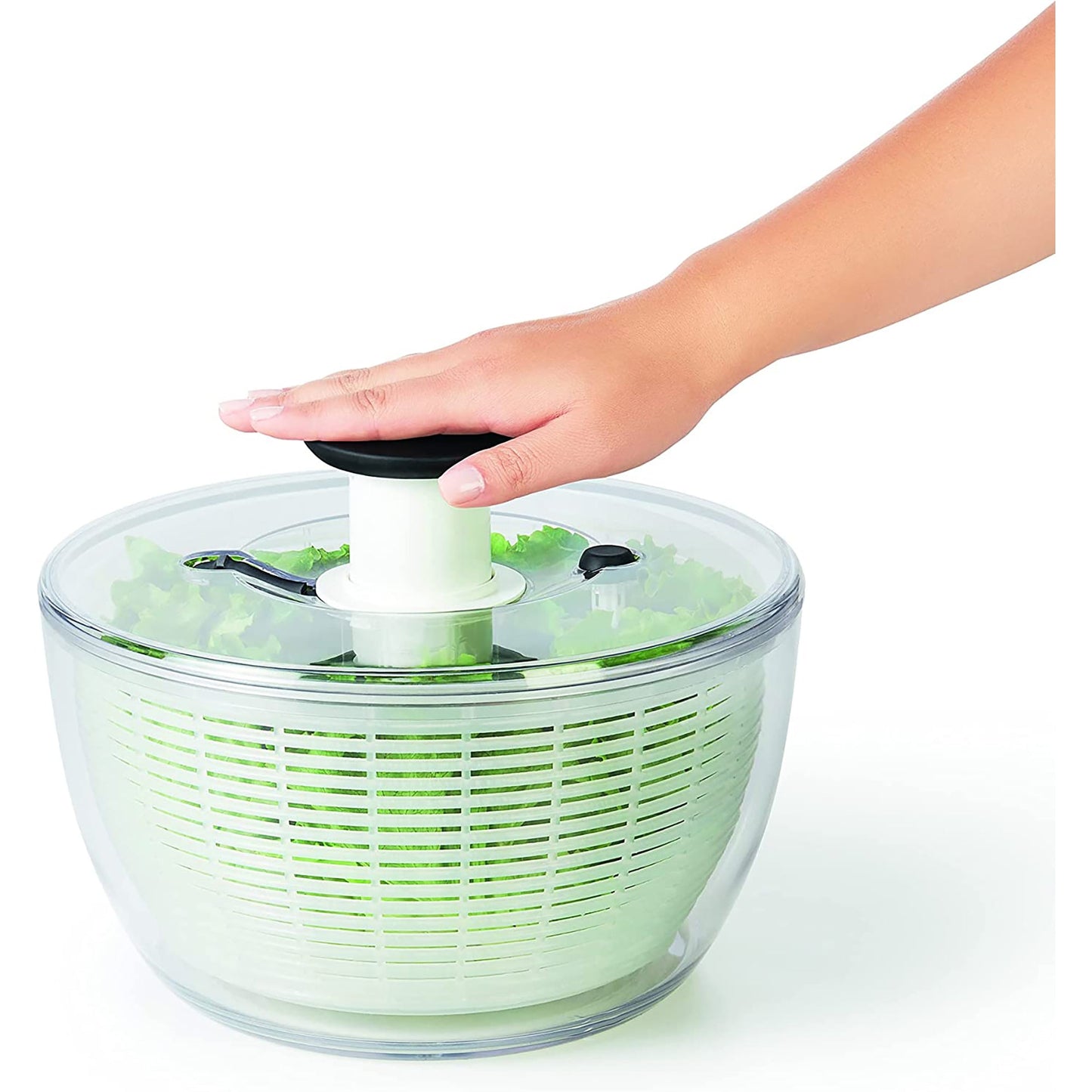 Salad Spinner Large Capacity 6 Litre - Clear