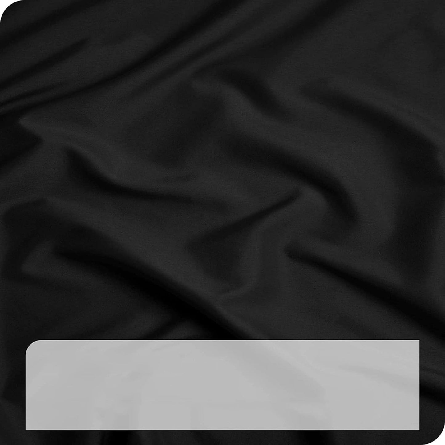 Soft Comfort Breathable Extra Deep Pocket Bed Sheet Set - Black
