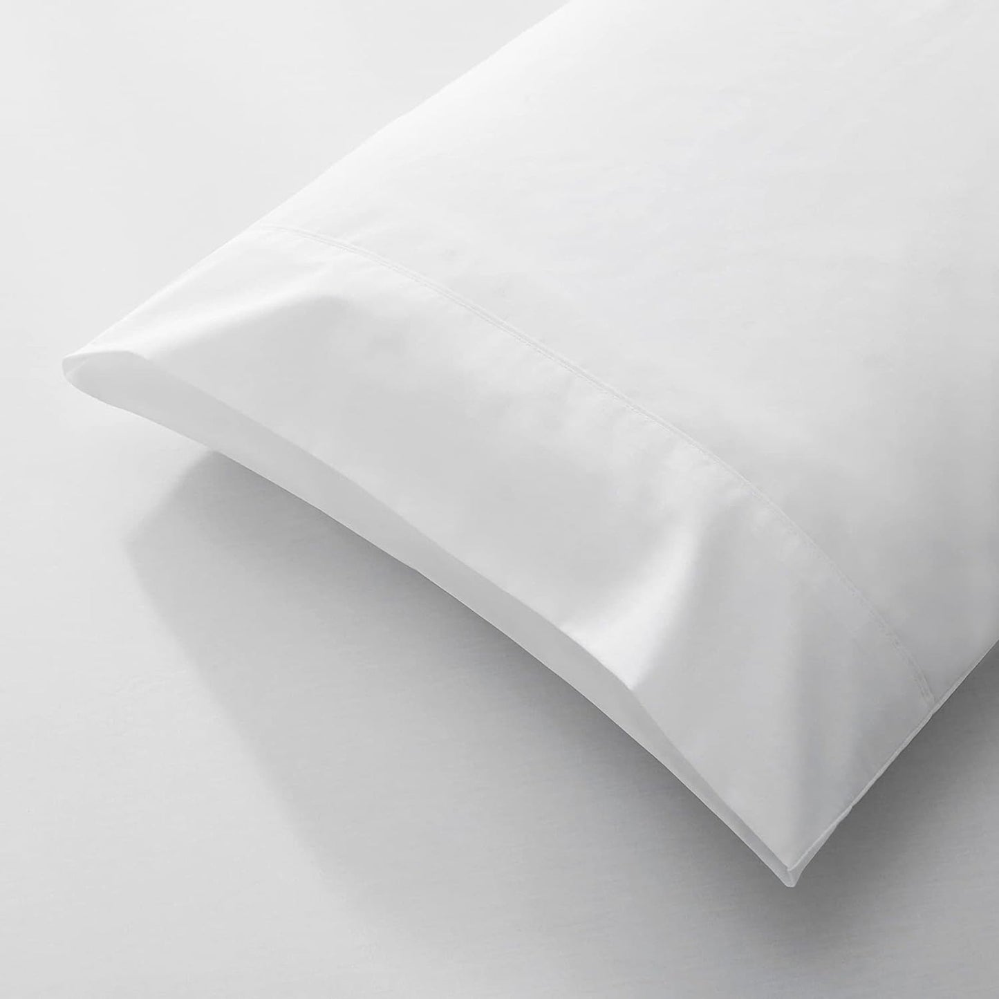 300 Thread Count Sheet Set 50% Cotton 50% Polyester Bed Sheet Set - White