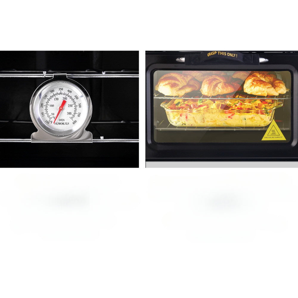 3 Burner Portable Oven - Black & Yellow