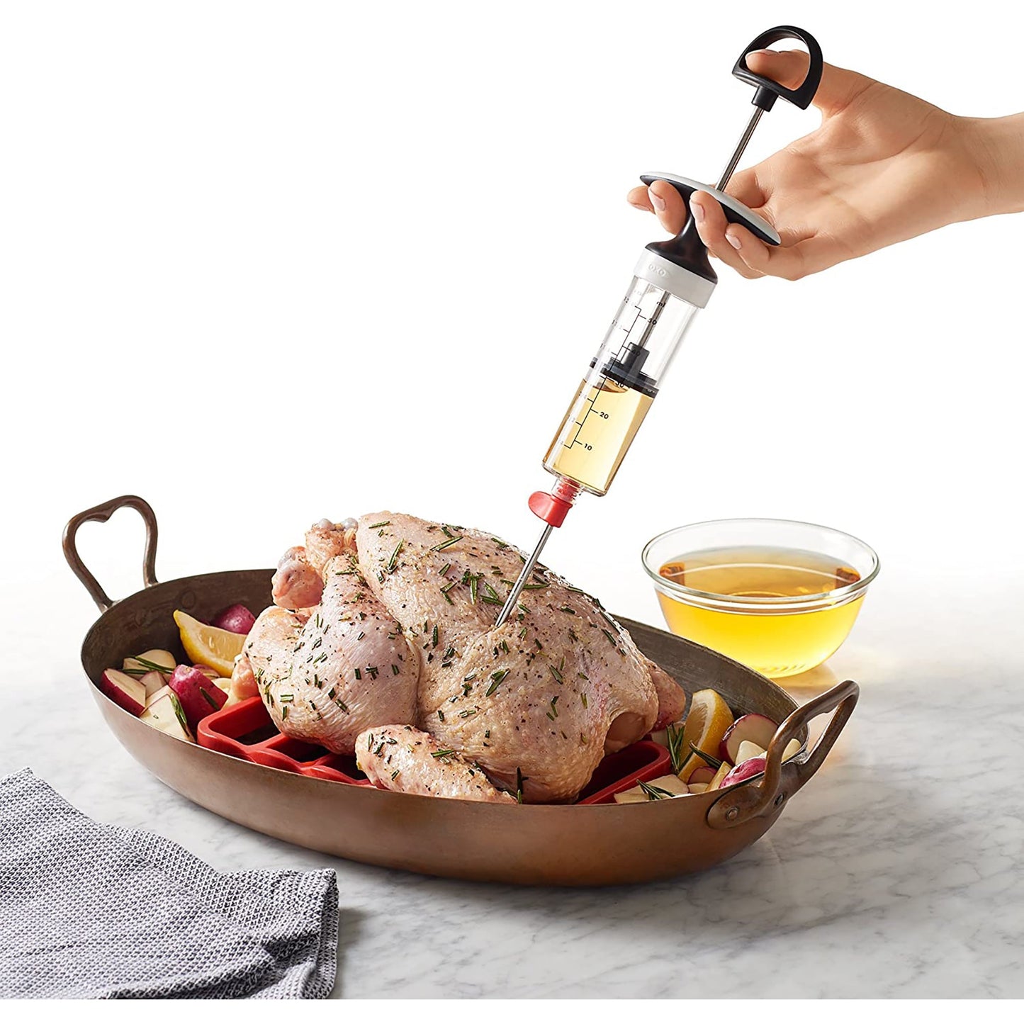 Marinade Meat Flavour Injector 2 Oz - Clear