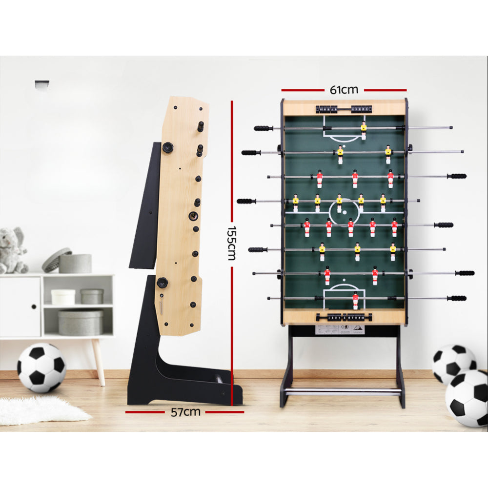 4FT Foldable Soccer Table Tables Balls Foosball Football Game Home Party Gift