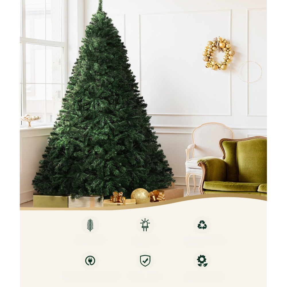 Christmas Tree Xmas Lights with 3190 LED Multi Colour - 2.4m