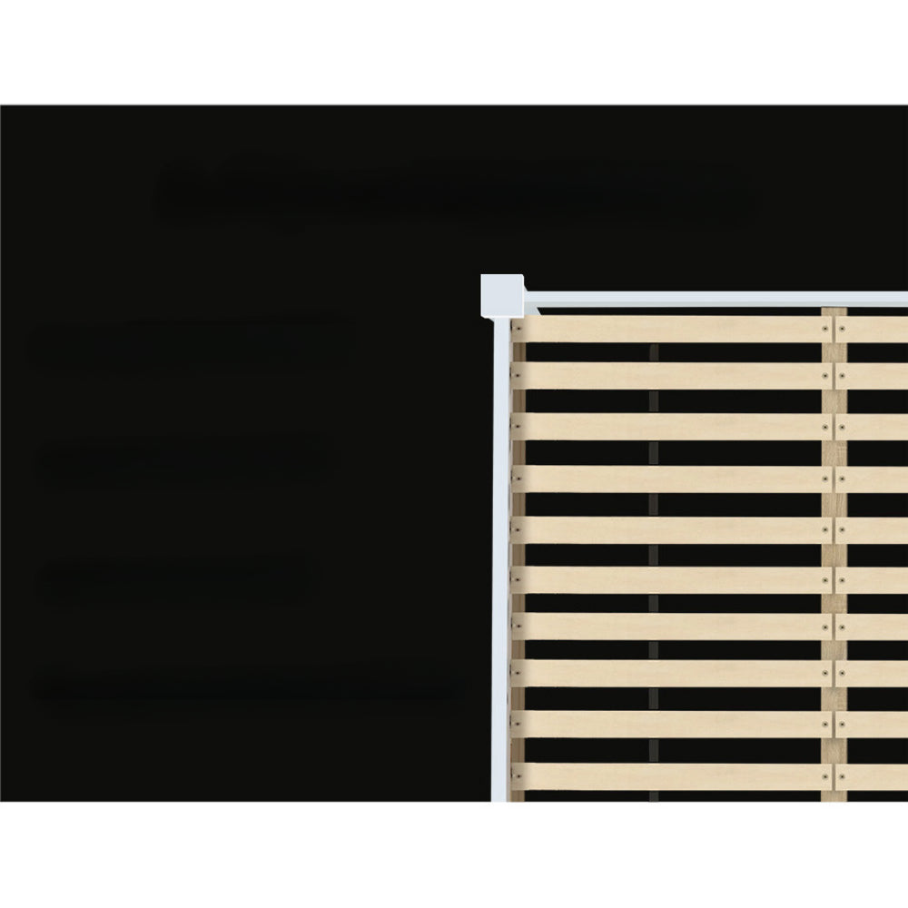 Bed Frame Double Size Wooden Bed Base Timber Foundation Mattress
