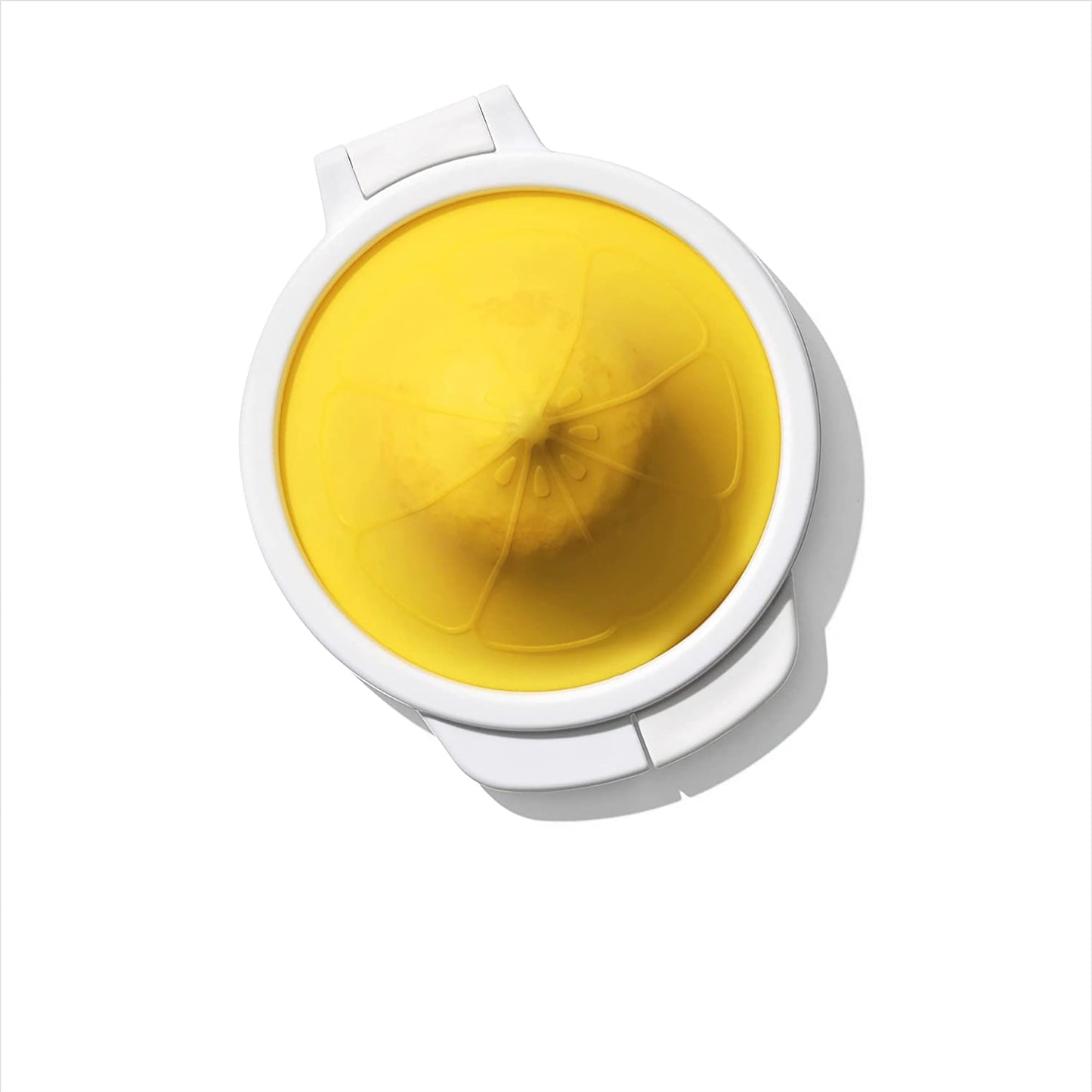Cut and Keep Silicone Lemon Saver 5.5 Inch - Yellow