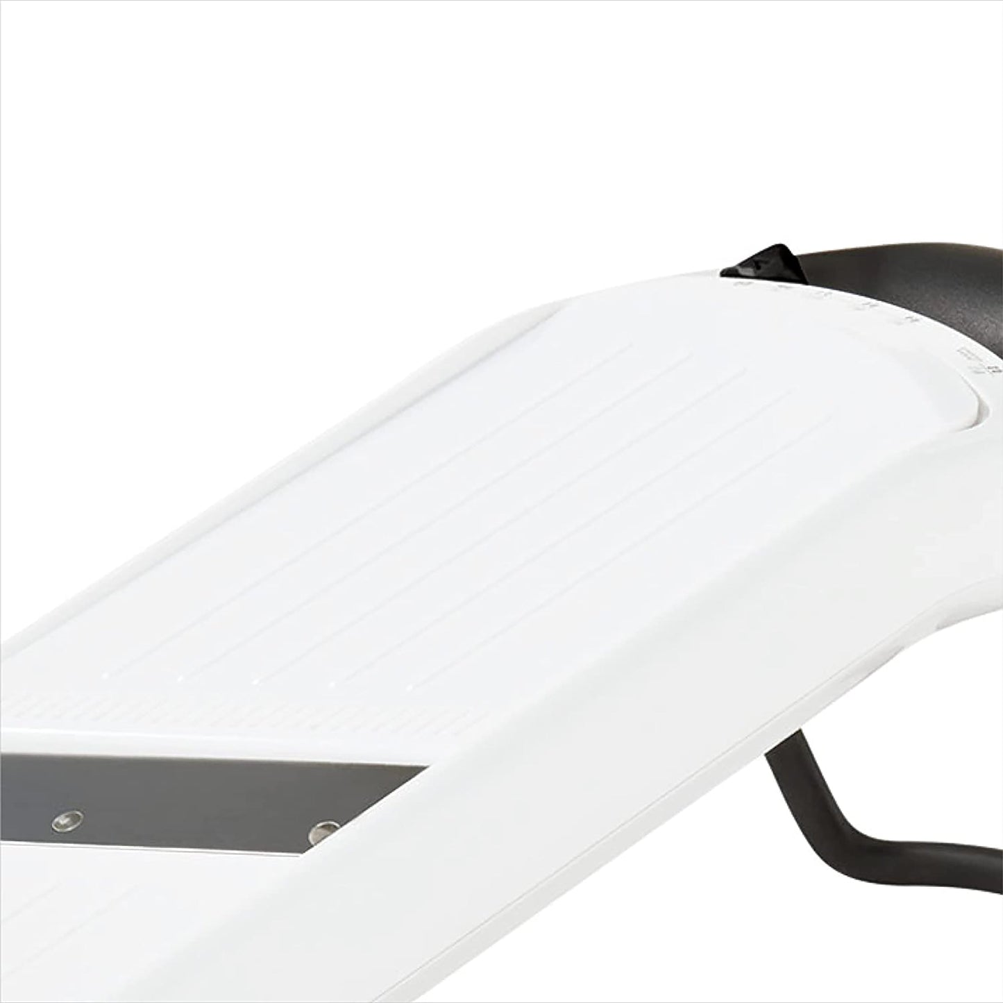 Simple Mandoline Slicer Soft Grip Handle - White