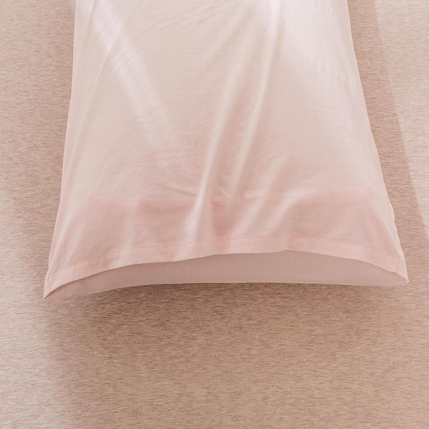 225TC Soft and Cozy Hypoallergenic Cotton Washed Quilt Cover Set - Pink
