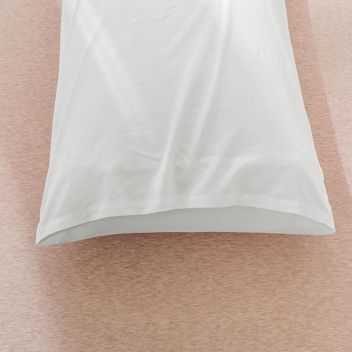 225TC Soft and Cozy Hypoallergenic Cotton Washed Quilt Cover Set - White