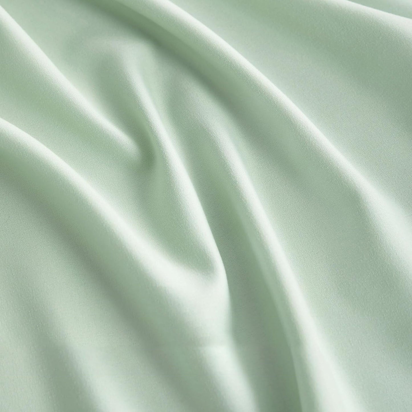 1000TC Ultra Soft Microfibre Extra Deep Fitted Sheet Set - Sage Green