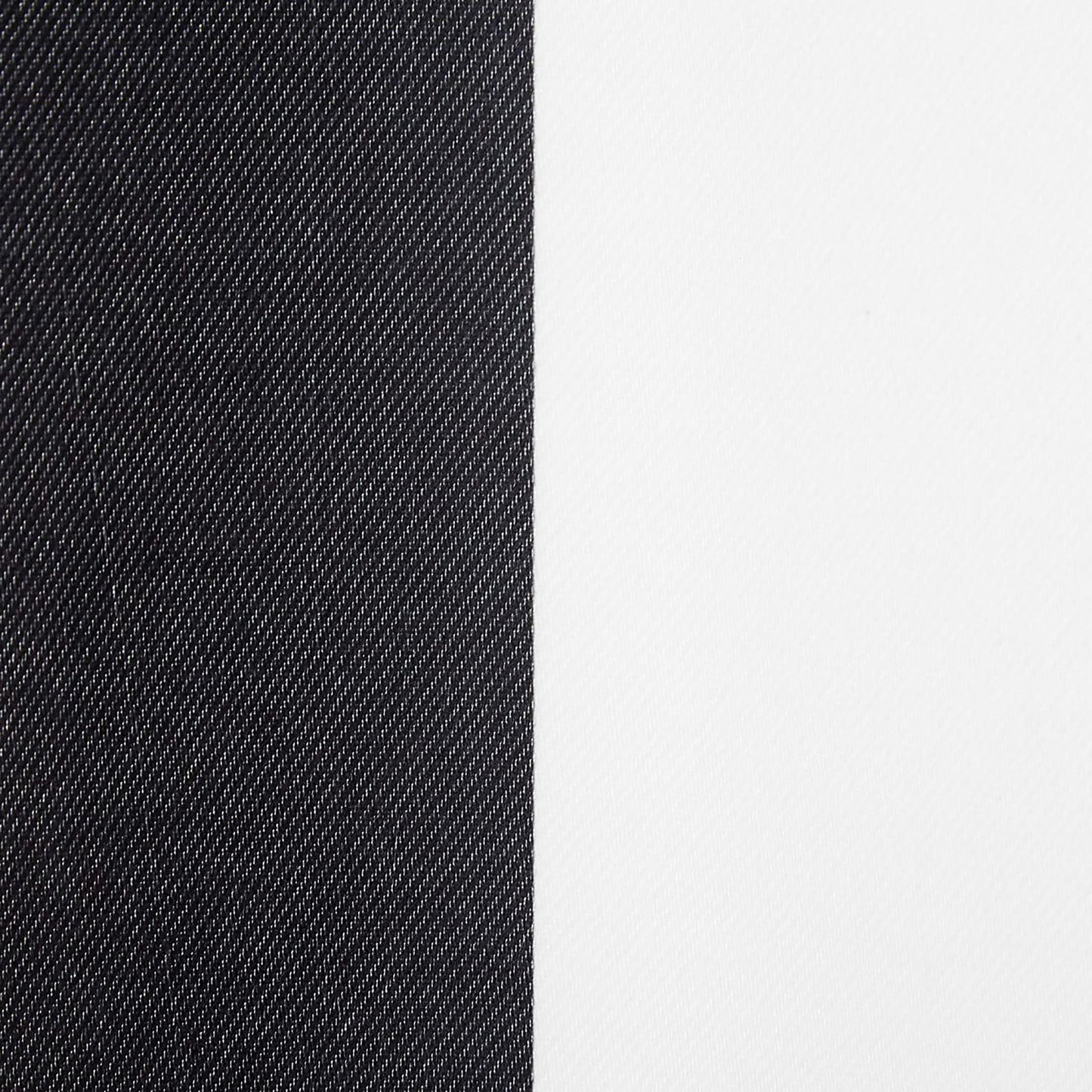 Stripe Room Darkening Window Curtain Panel Pair 108x52 Inches - Black and White