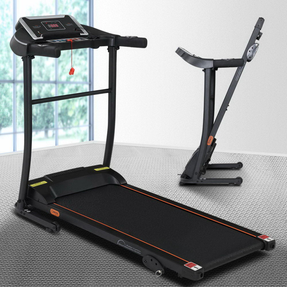 Electric Treadmill Incline Home Gym Exercise Machine Fitness - 110cm x 143cm
