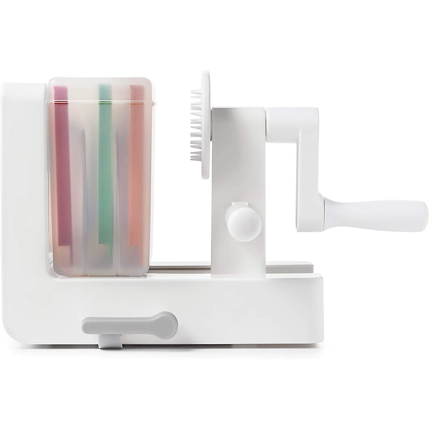 Stainless Steel Blade Tabletop Spiralizer One Size - White