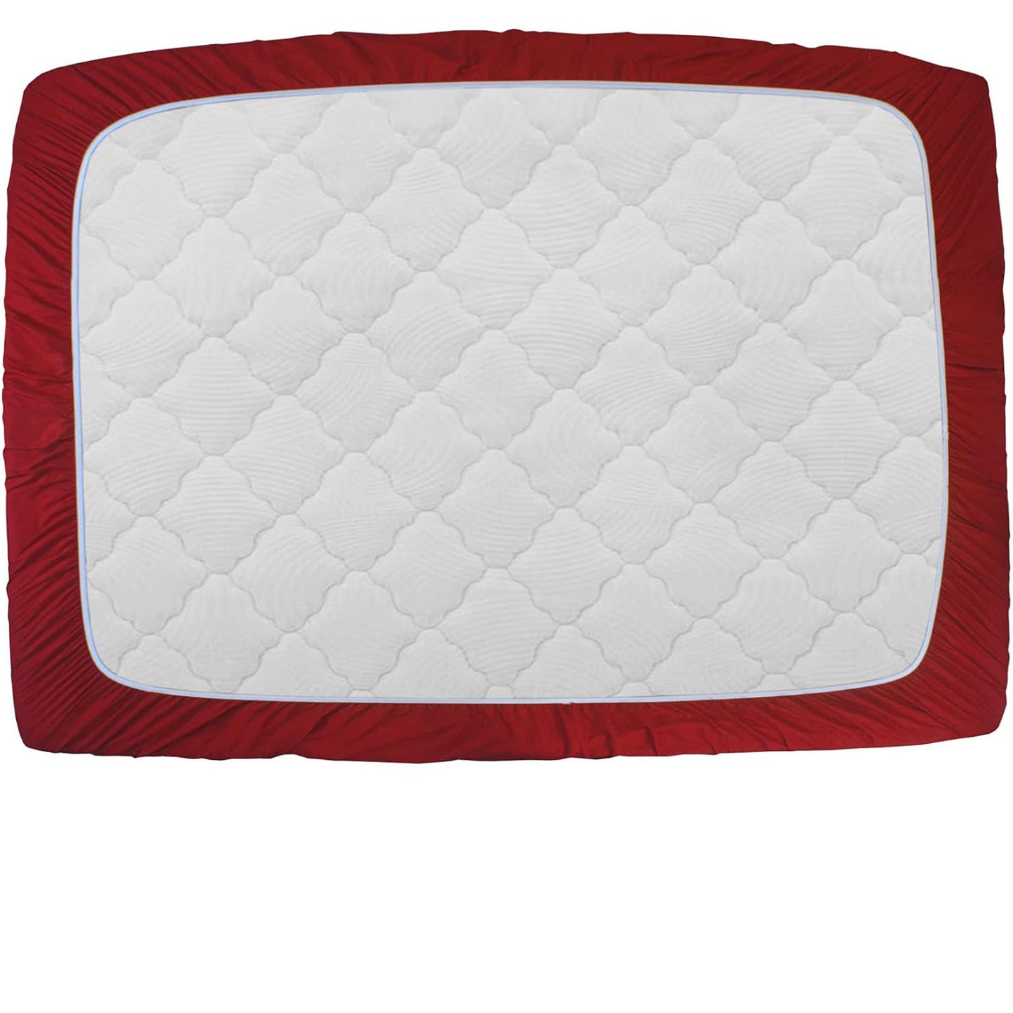 Soft and Lightweight Microfiber Magic Colour Collection Bed Sheet Set - Red