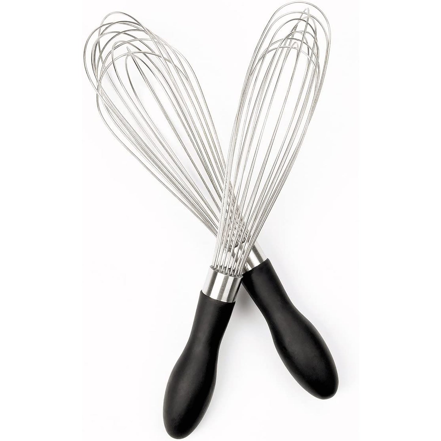 Soft Grip Kitchen Whisk 9 Inch - Black