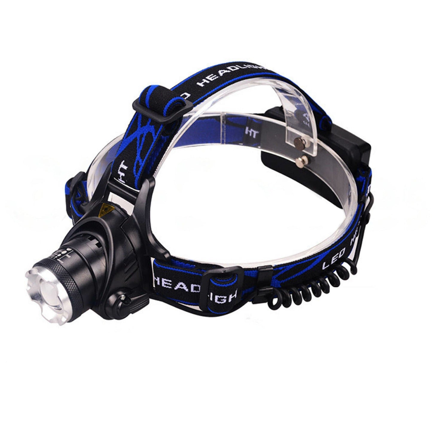 USB Rechargeable LED Head Torch Waterproof Camping Headlight