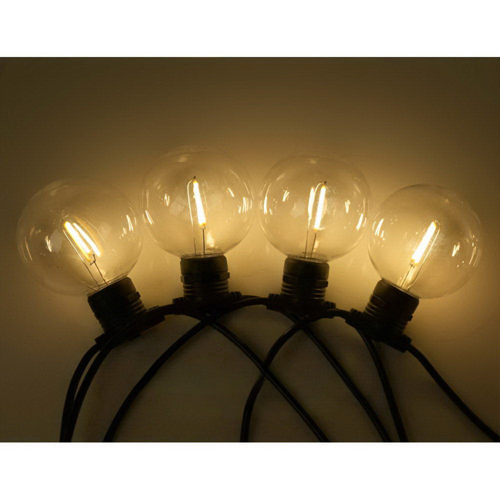 Outdoor LED Festoon Lighting Kits Wedding Party - 59m