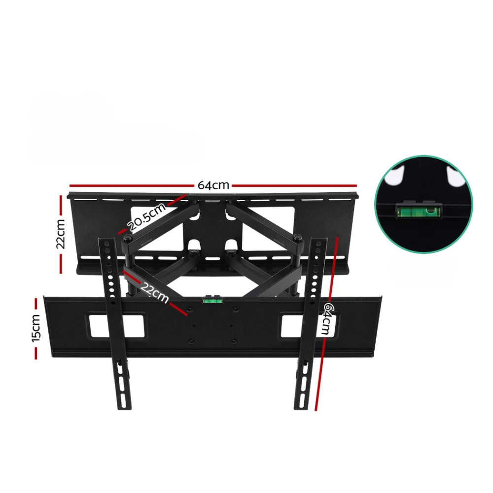 TV Wall Mount Bracket Tilt Swivel Full Motion Flat LED LCD 32 42 50 55 60 65 70 inch