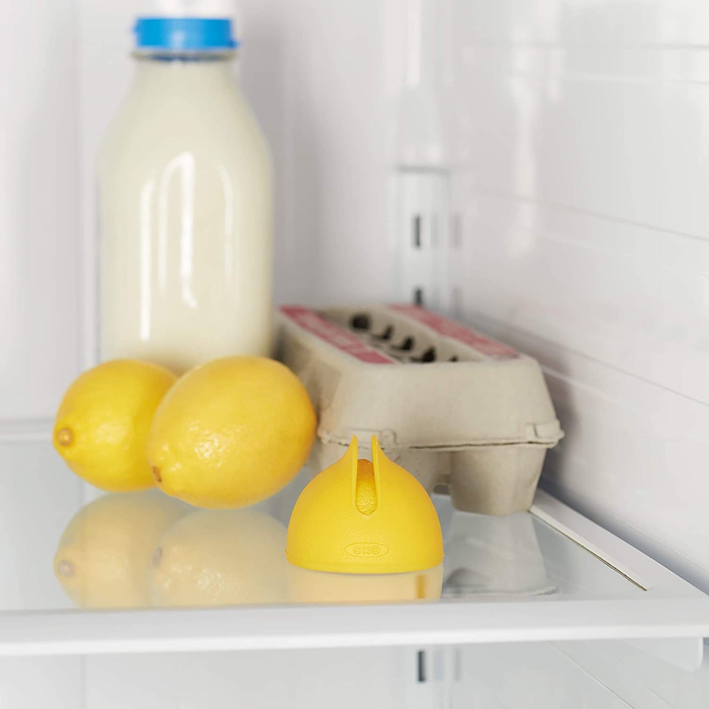 Silicone Lemon Squeeze and Store - Yellow