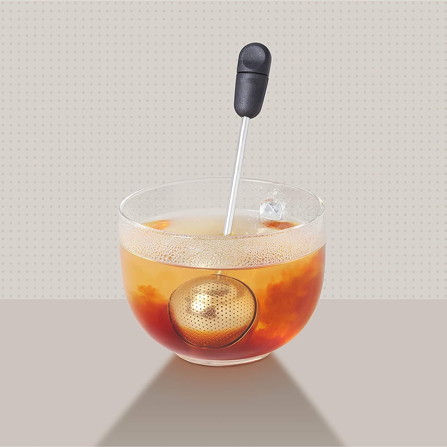 Twisting Tea Ball Infuser Stainless Steel - 7 X 1.6 Inch