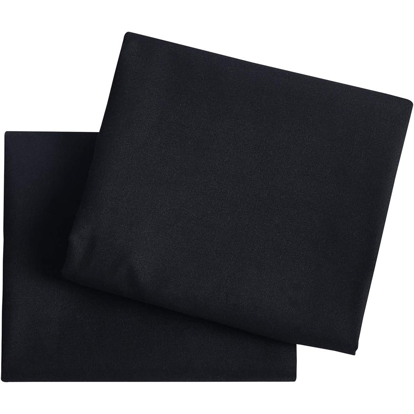 1000TC Ultra Soft Microfibre Pair of Pillowcases - Black