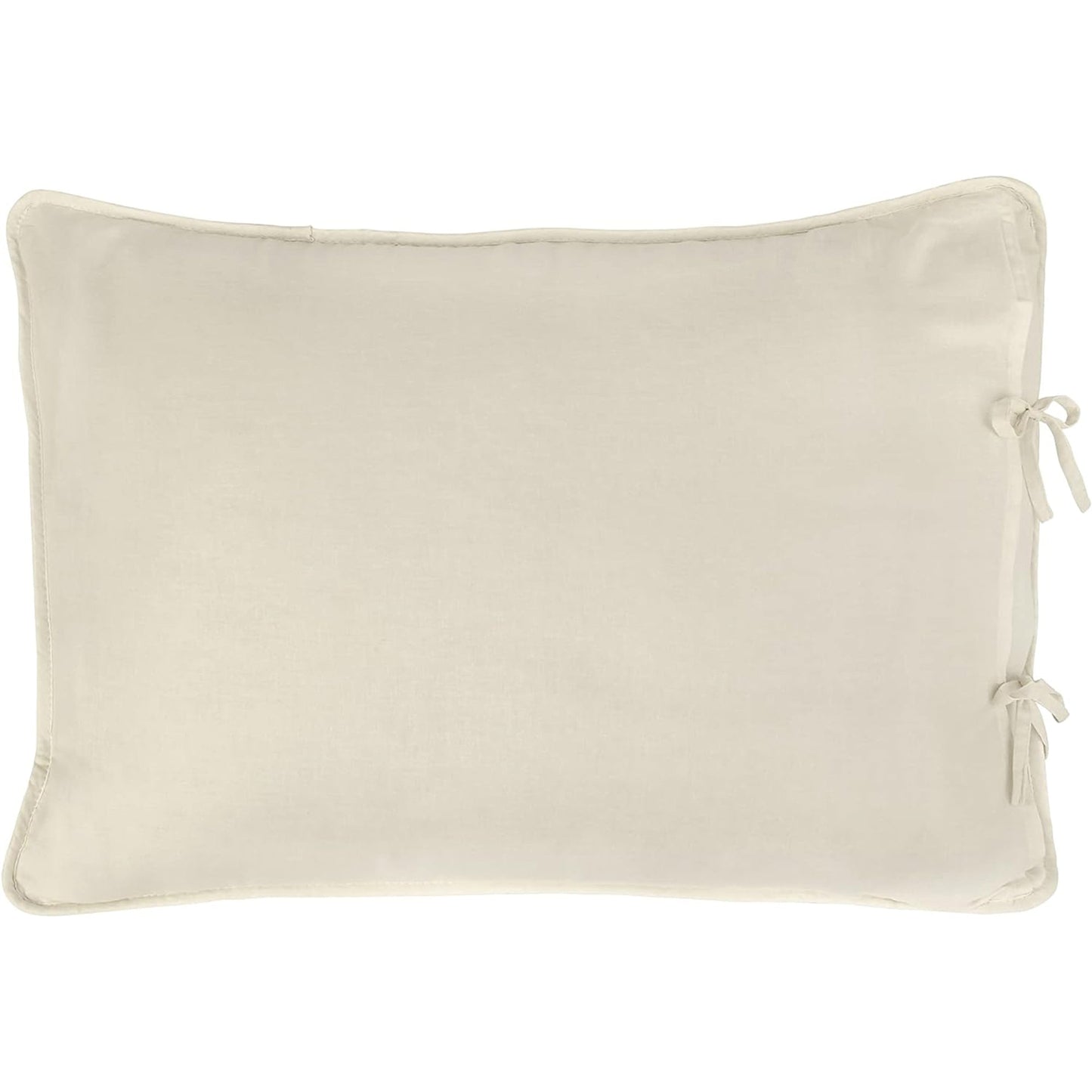 100% Cotton, Reversible All Season Bedding Quilt Set - Ivory