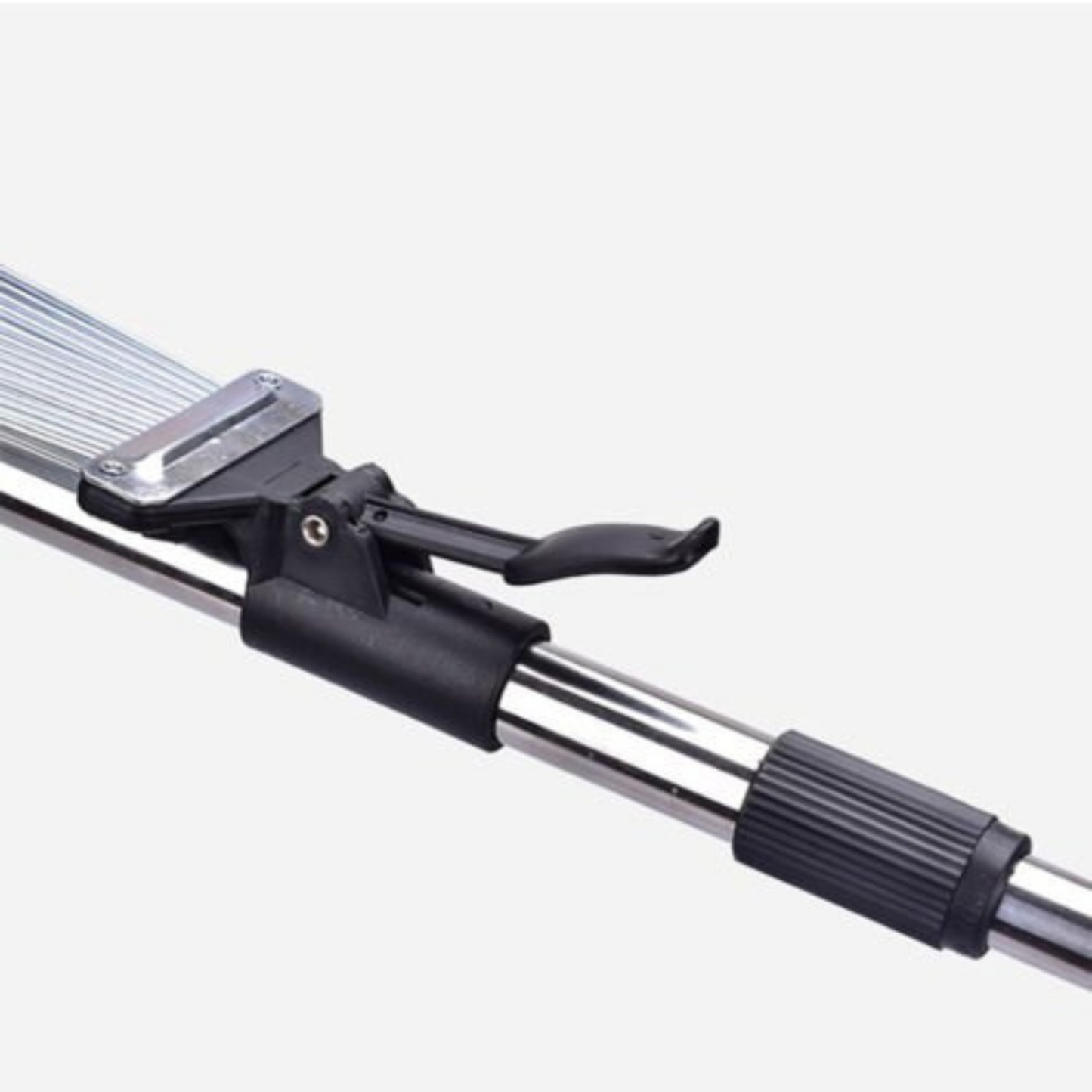Adjustable Head Garden Lawn Leaf Rake with Telescopic Handle