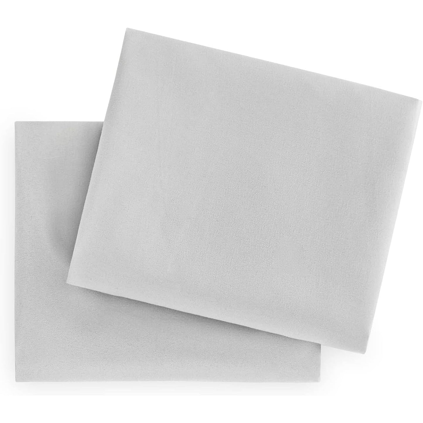 1000TC Ultra Soft Microfibre Pair of Pillowcases - Light Grey