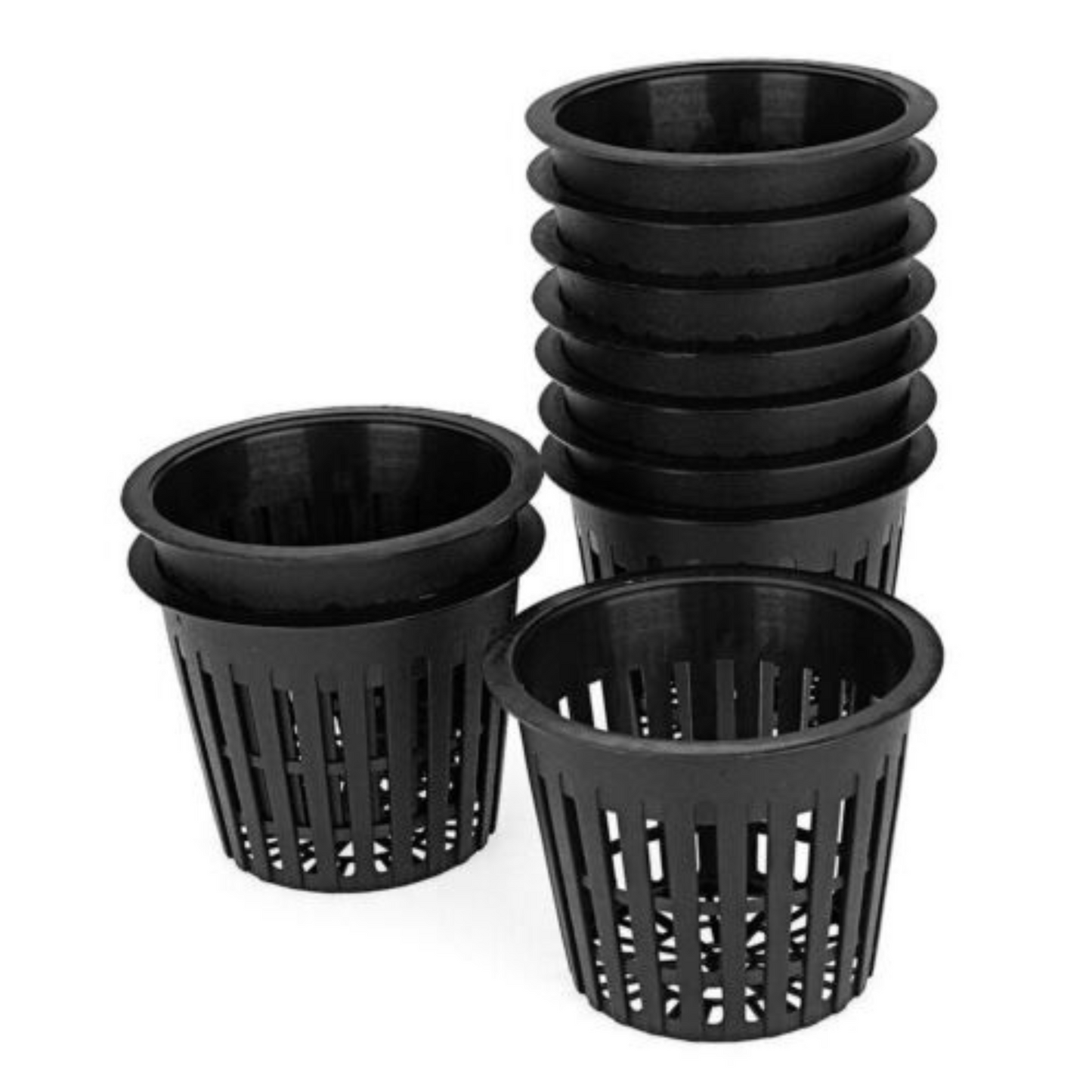 40pcs Heavy Duty Hydroponic Mesh Pot Net Cup Basket for Plant Growth