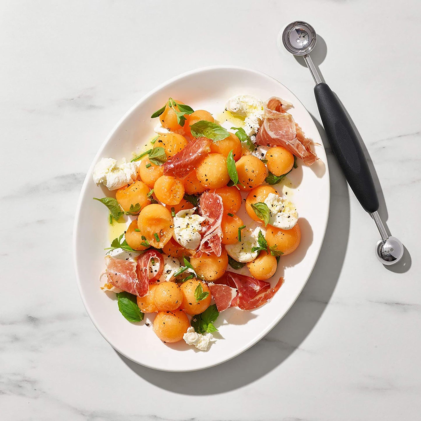 Melon Baller Stainless Steel - Silver