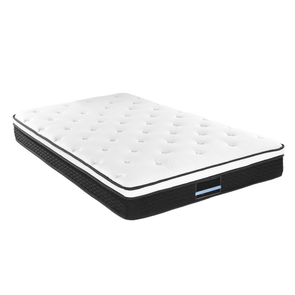 Bedding Euro Top Bonnell Spring Mattress - Single/King Single/Double/Queen/King