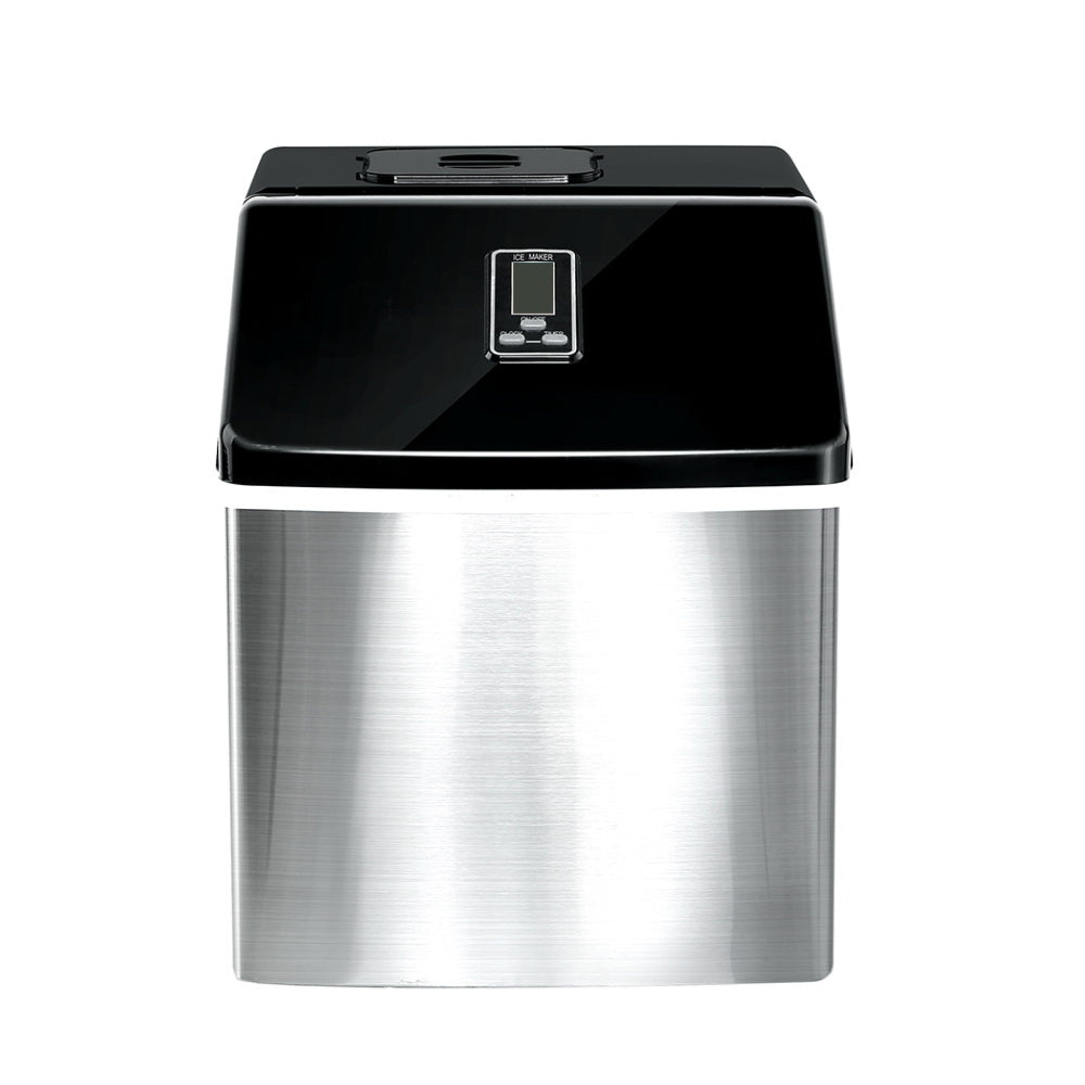 3.2L Portable Ice Cube Maker Cold Commercial Machine Stainless Steel