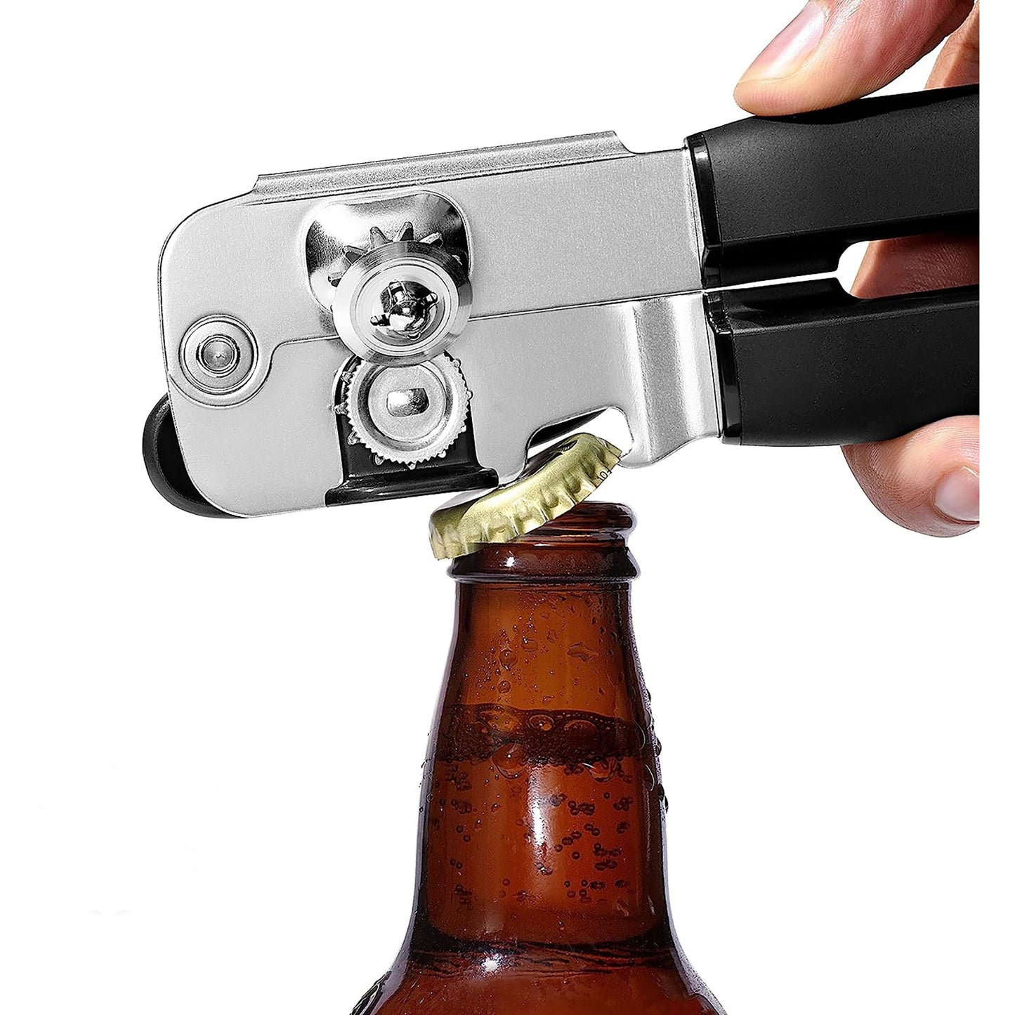 Soft-Handle Can Opener 7.1x2 Inch - Black