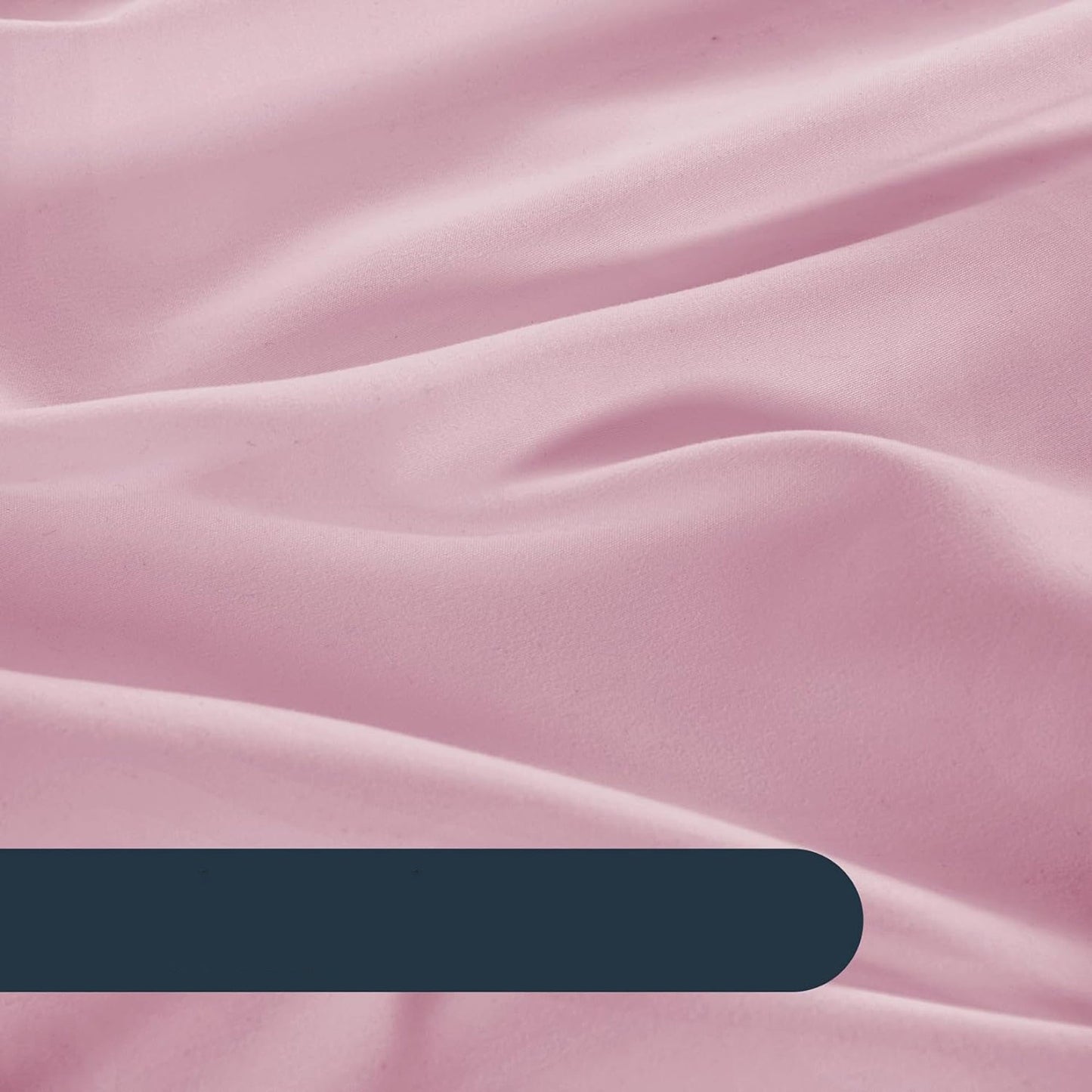 1000TC Ultra Soft Microfibre Pair of Pillowcases - Dusty Pink