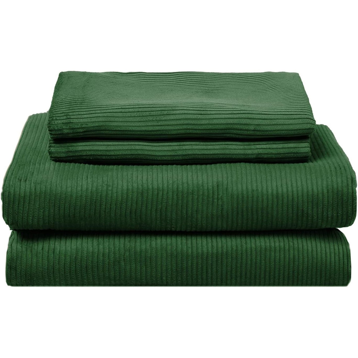 100% Soft Comfortable Cotton Corduroy Durable Doona Quilt Cover Set - Eden