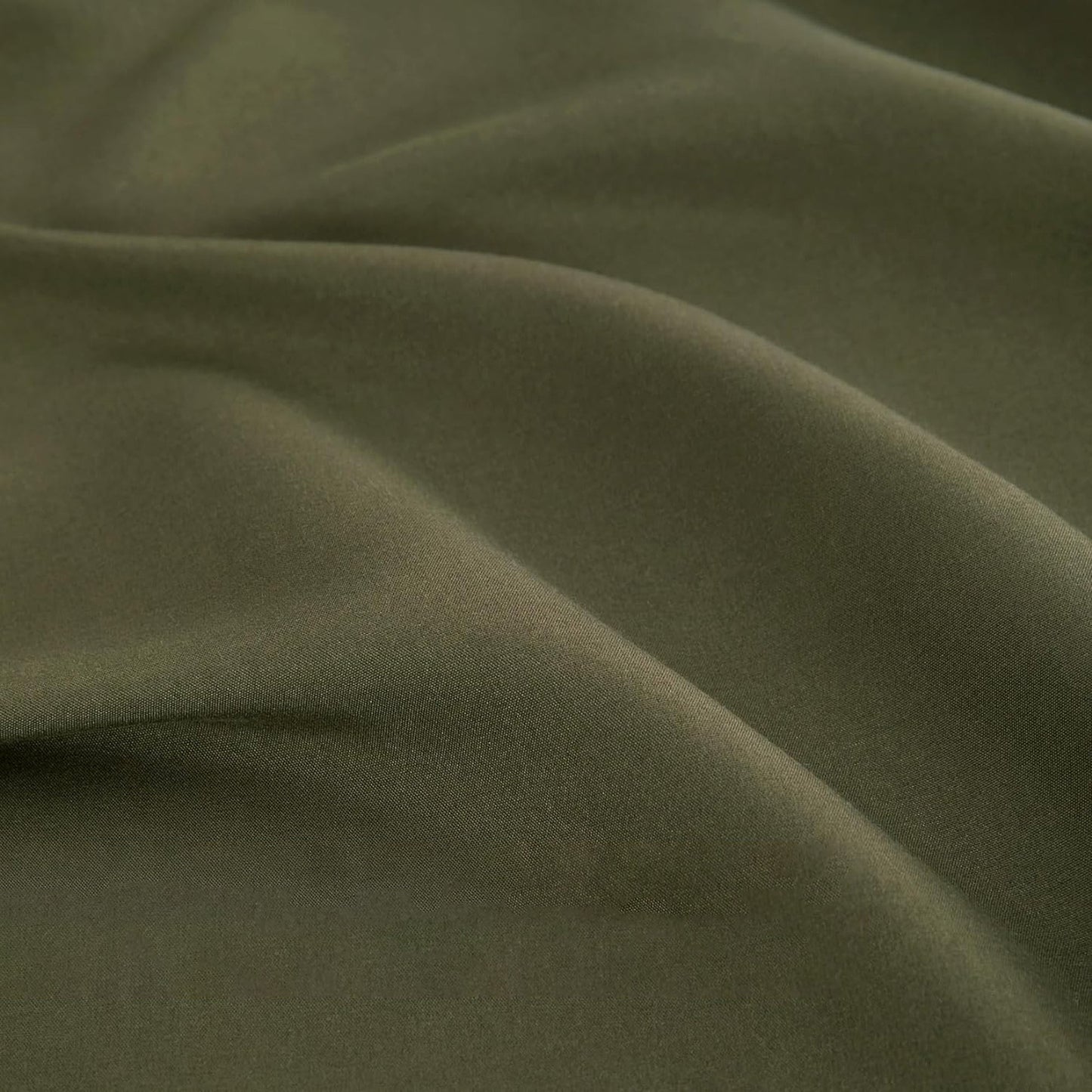 1000TC Ultra Soft Microfibre Extra Deep Fitted Sheet Set - Olive Green