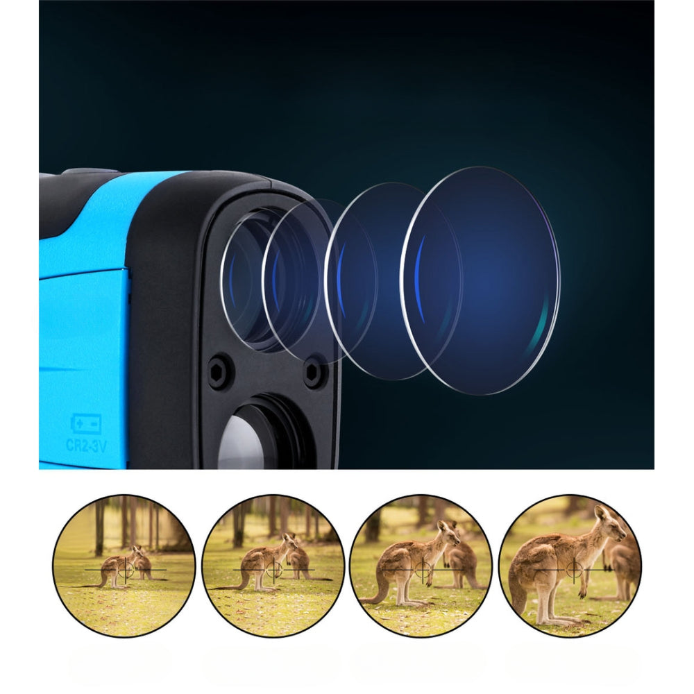 Golf Laser Range Finder 600M Hunting Rangefinder Distance Height Speed Measure
