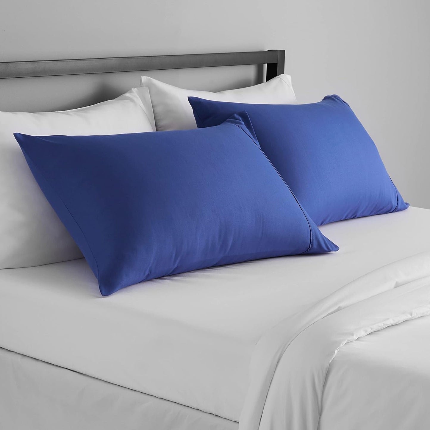 Lightweight Super Soft Easy Care Microfibre Pillowcase - Dutch Blue