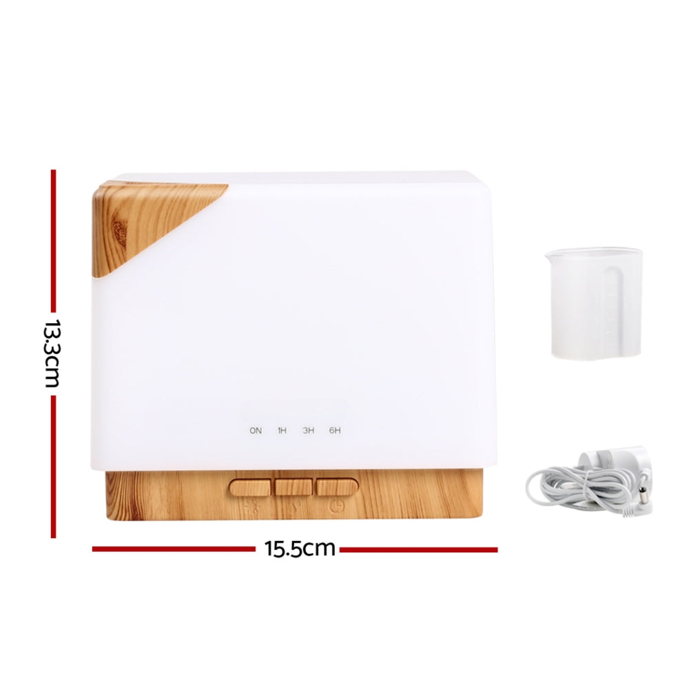 Aroma Diffuser Air Humidifier Night Light 600ml