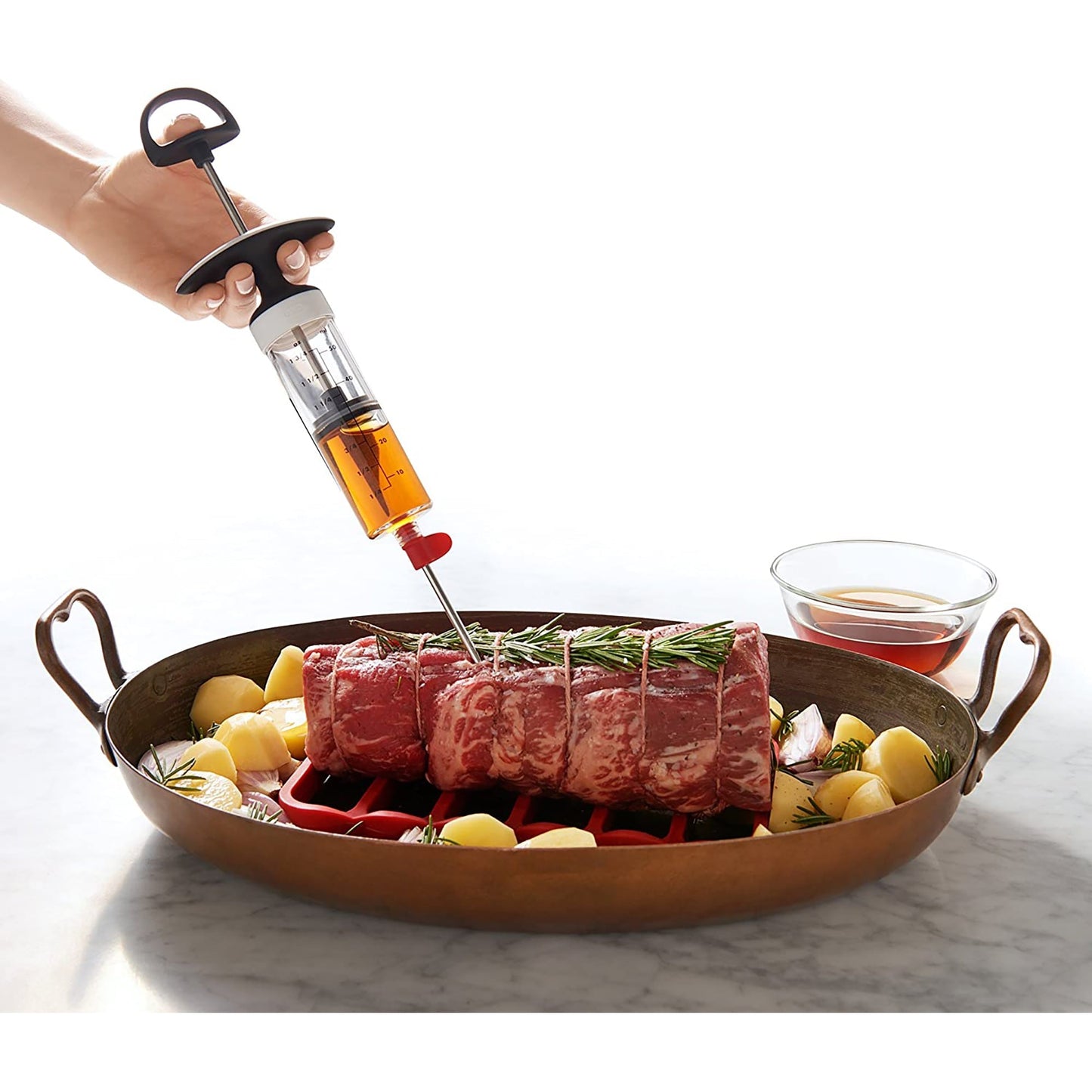 Marinade Meat Flavour Injector 2 Oz - Clear