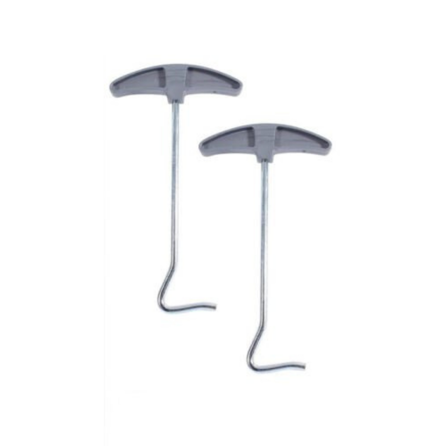 2pcs Garden Tent Peg Extractor Weather Proof Pull Action for 170mm