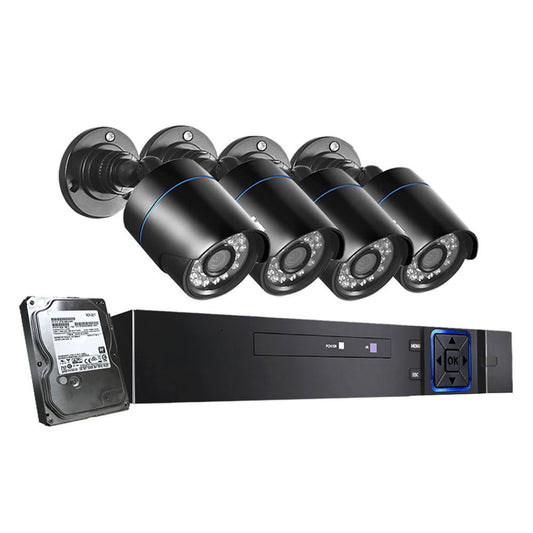 1080P 4 Channel HDMI CCTV Security Camera with 1TB Hard Drive