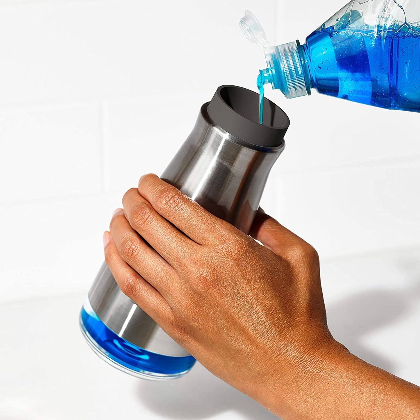Soap Dispenser Stainless Steel 15 oz