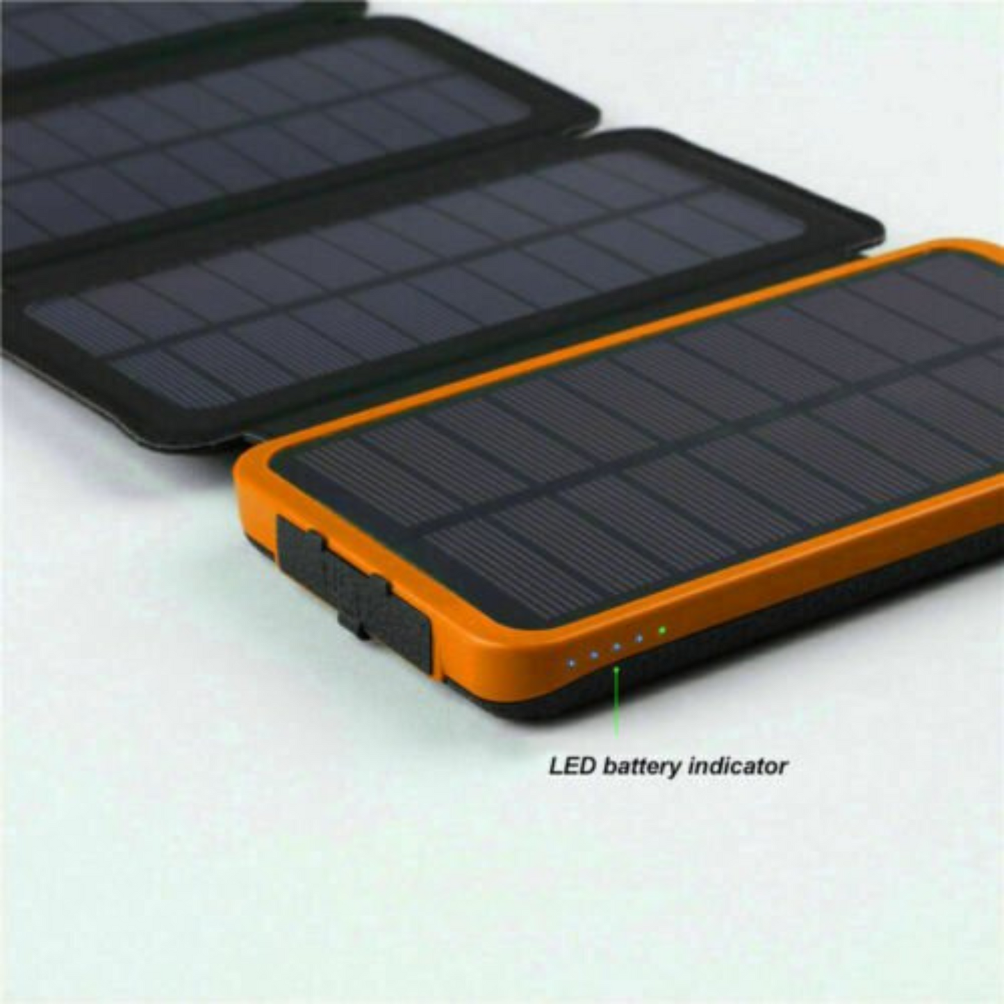 300000mAh Dual USB Portable Solar Charger External Battery Power Bank Waterproof