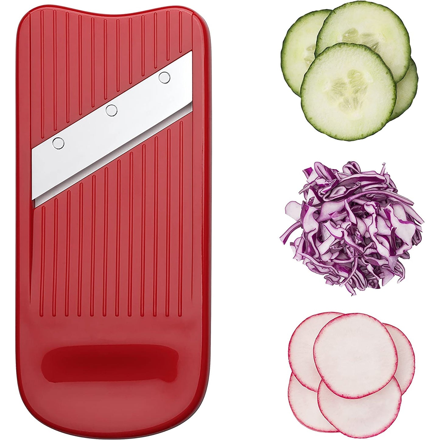 Stainless Steel Spiralize Grate and Slice Set Multi Colour