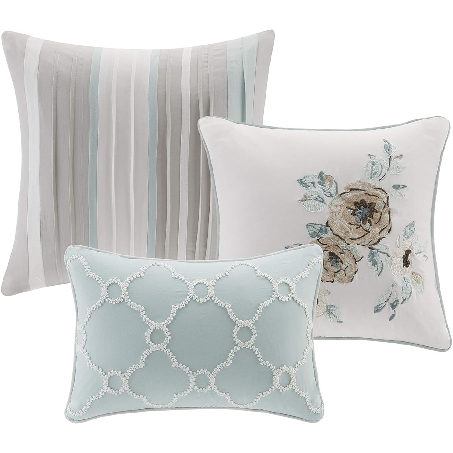 Lightweight 100% Cotton Double Sided Stitching Quilt Set - Yellow