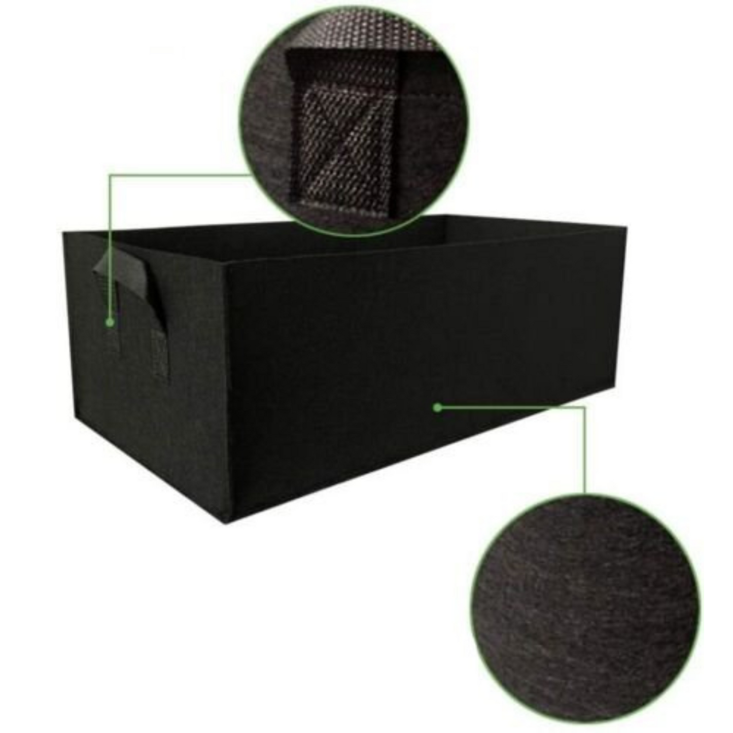 Fabric Potato Grow Bag Garden Planter Container for Root Plant Growing