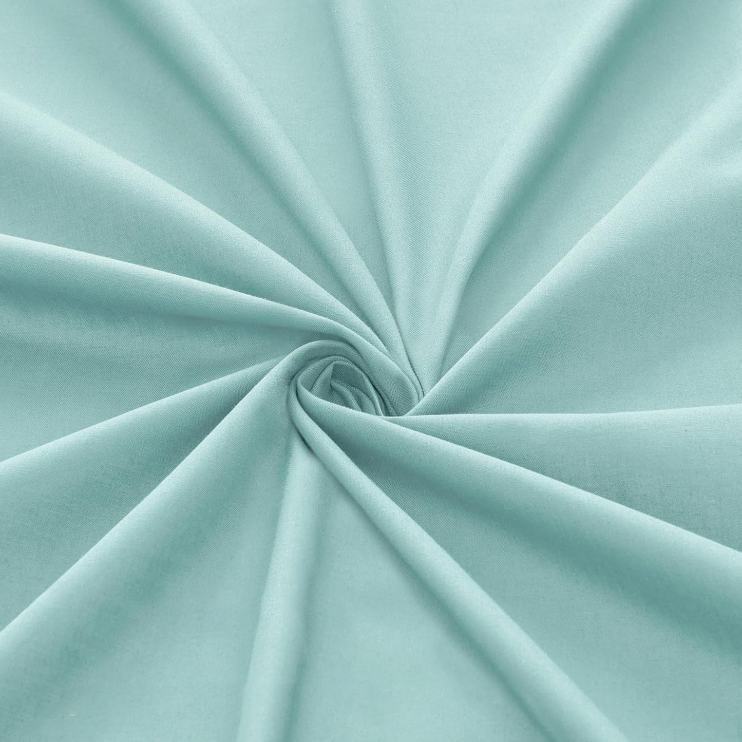 1000TC Cotton Blend Soft and Breathable Fitted Sheet 40cm Deep Pocket - Mint