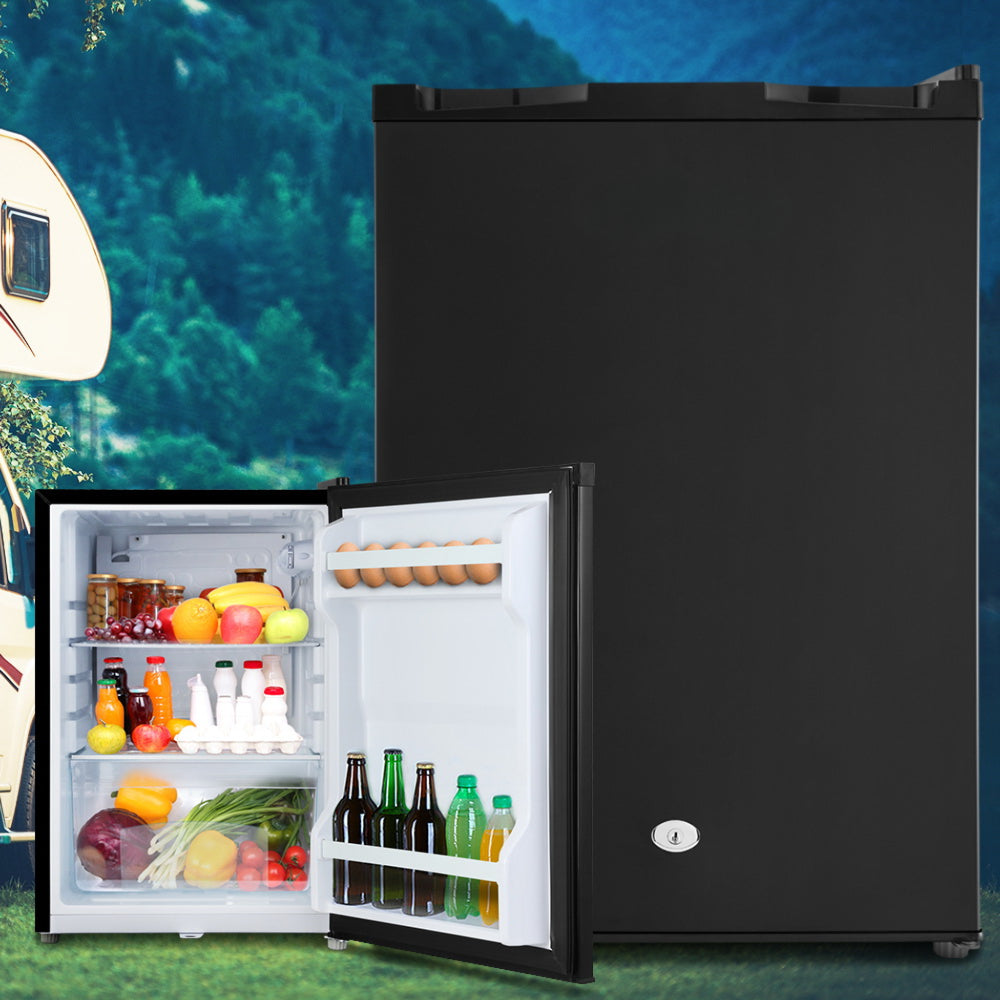 Camping 80L Portable Fridge Cooler Upright 12V/24V/240V Caravan