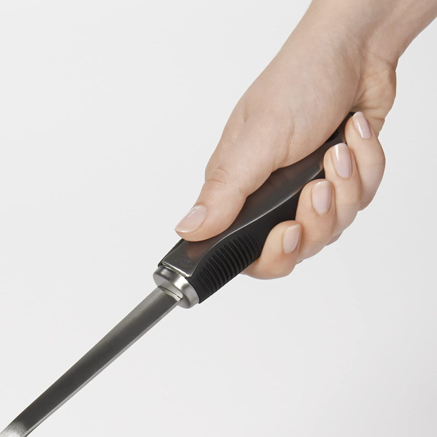 Stainless Steel Cooking Spatula Kitchen Utensil - Grey