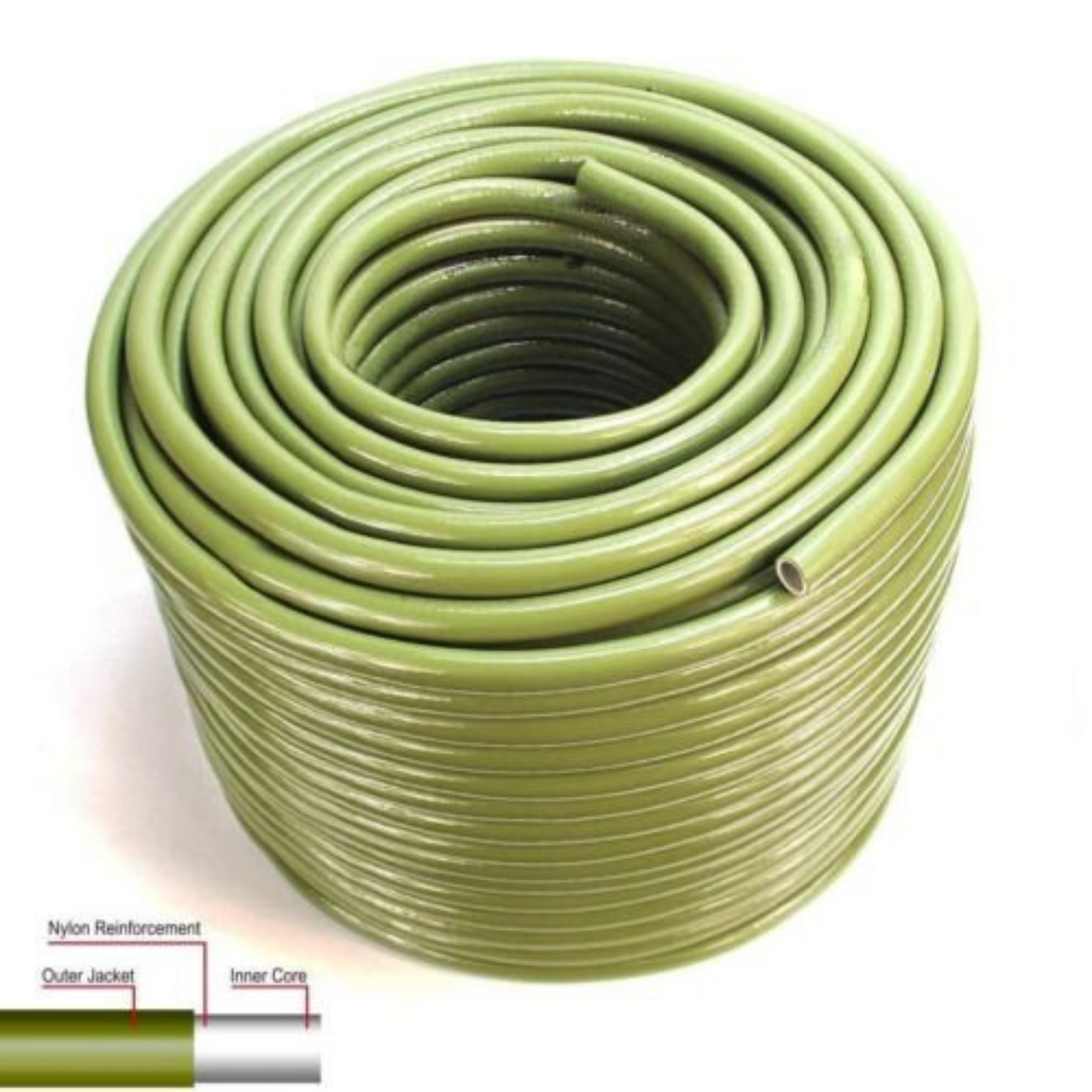 12mm Diameter 3-Layer Garden Hose Water Pipe 10 to 100m Outdoor